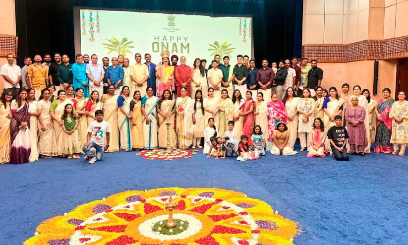 ഇന്ത്യന് എംബസിയില് ഓണാഘോഷം സംഘടിപ്പിച്ചു ഇന്ത്യന് എംബസിയില് ഓണാഘോഷം സംഘടിപ്പിച്ചു