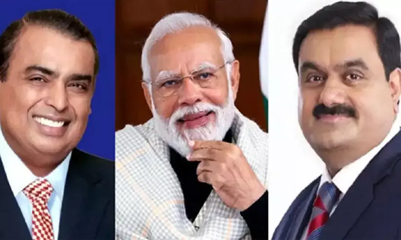 പിറന്നാൾ ദിനത്തിൽ മോദിയെ ‘അവതാര പുരുഷൻ’ എന്ന് വിശേഷിപ്പിച്ച് മുകേഷ് അംബാനി; മൗനം പാലിച്ച് അദാനി
