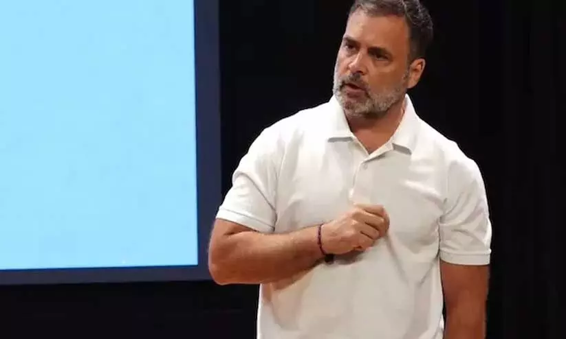 ഹൈഡ്രജൻ ബോംബ് പിന്നാലെ വരും, കമീഷനുള്ളിൽ നിന്ന് വിവരങ്ങൾ ലഭിച്ച് തുടങ്ങിയെന്നും രാഹുൽ ഗാന്ധി ഹൈഡ്രജൻ ബോംബ് പിന്നാലെ വരും, കമീഷനുള്ളിൽ നിന്ന് വിവരങ്ങൾ ലഭിച്ച് തുടങ്ങിയെന്നും രാഹുൽ ഗാന്ധി