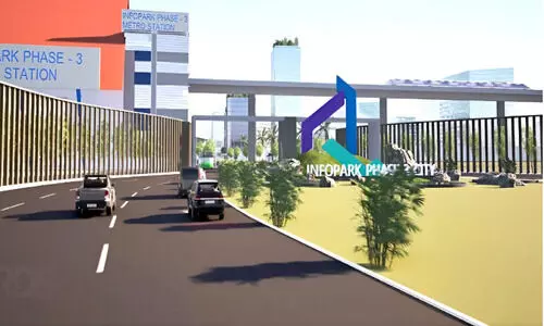 Model of the third phase of the Infopark