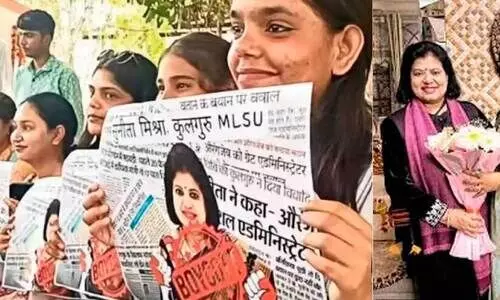 ഔറംഗസേബിനെ പുകഴ്ത്തിയ വൈസ് ചാൻസലർക്കെതിരെ രാജസ്ഥാനിൽ എ.ബി.വി.പി  പ്രക്ഷോഭം; ഒടുവിൽ മാപ്പുപറഞ്ഞു