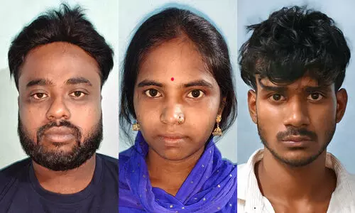 16 കിലോ കഞ്ചാവുമായി മൂന്നു പേർ പിടിയിൽ