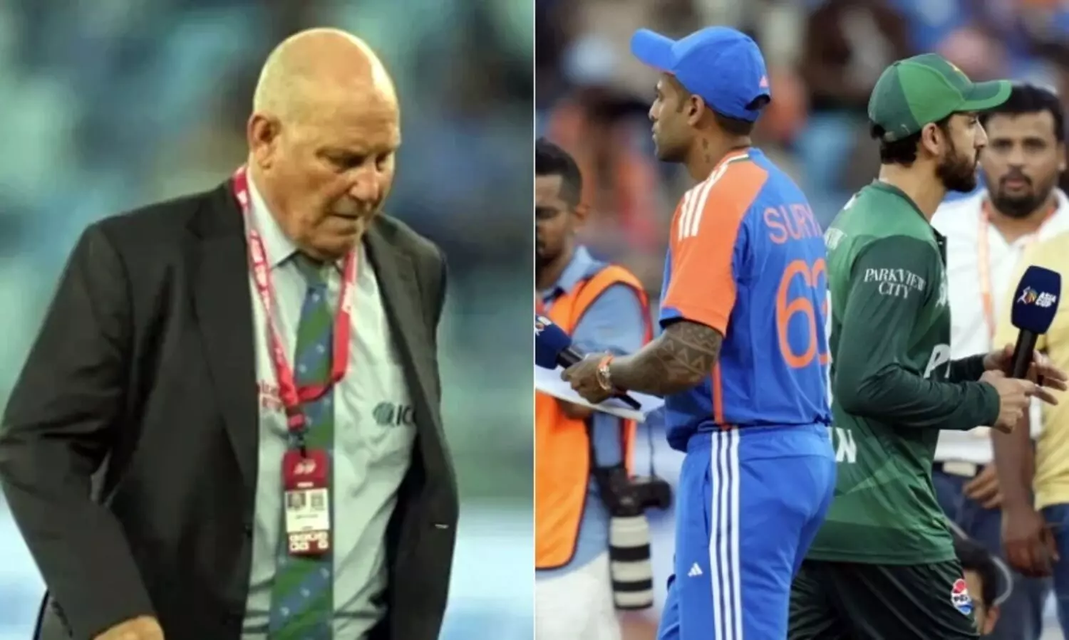 ടോസിന് നാല് മിനിറ്റ് മുമ്പ് മാച്ച് റഫറിക്ക് ബി.സി.സി.ഐയുടെ സന്ദേശം; ഇന്ത്യ -പാക് മത്സരത്തിലെ ഹസ്തദാന വിവാദത്തിൽ കൂടുതൽ വിവരങ്ങൾ പുറത്ത്