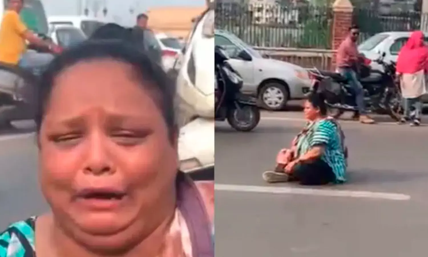 golgappa,panipuri,gujarath,vadodhara,traffic block,പാനിപൂരി, ഗോൽഗപ്പ, ​ഗതാഗതതടസ്സം,ഗുജറാത്ത്