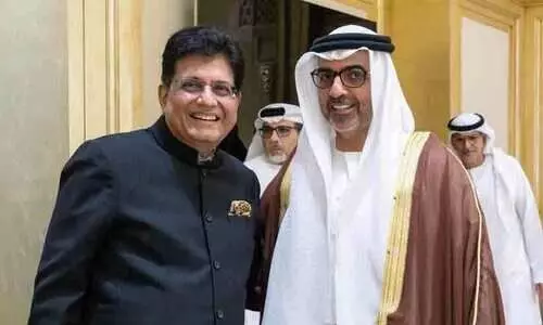 piyush goyal in abudhabi