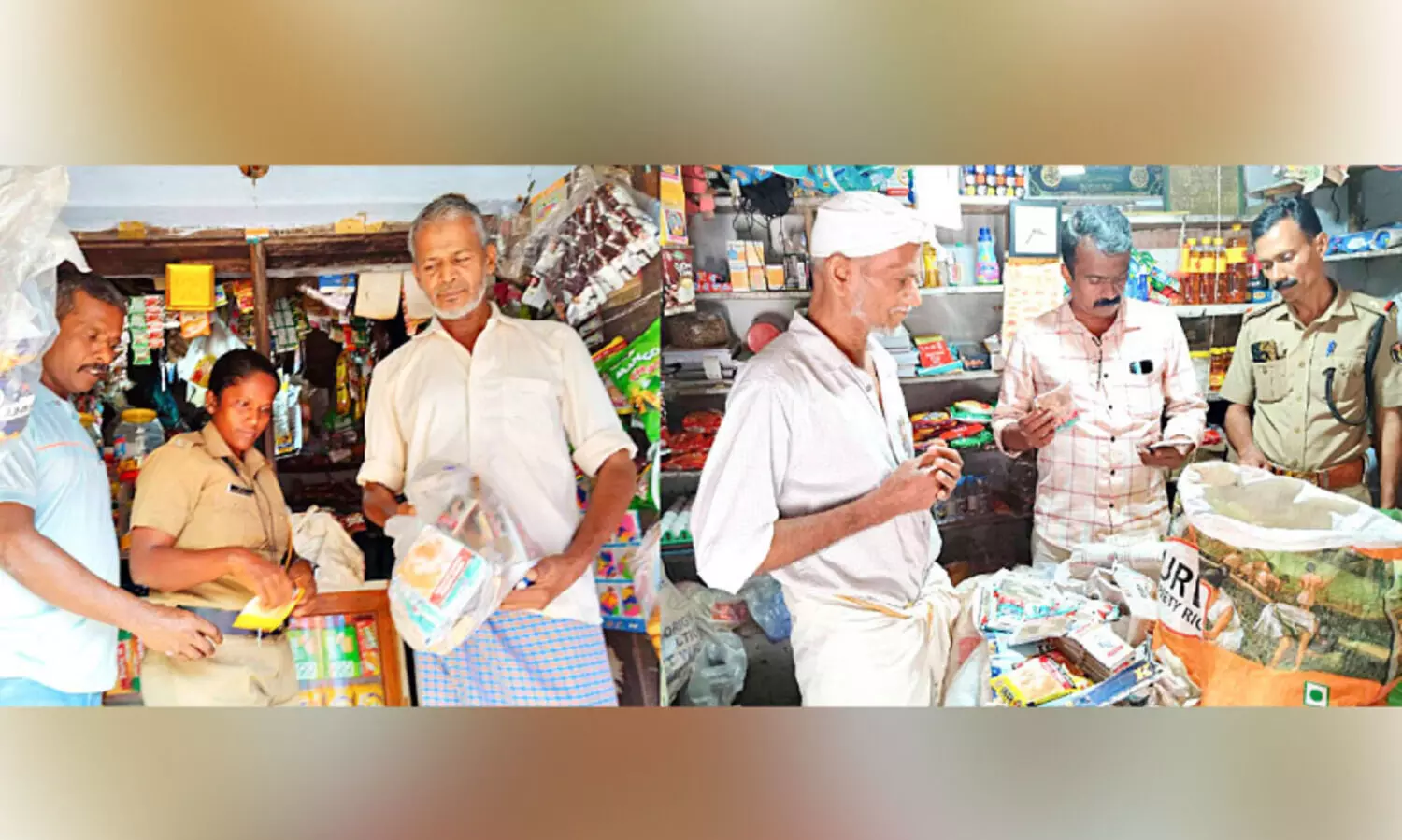 വിദ്യാലയത്തിന് സമീപത്തെ കടകളിൽനിന്ന് പുകയില ഉൽപന്നങ്ങൾ പിടികൂടി