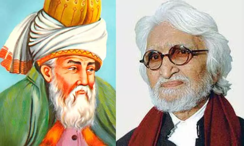 ജലാലുദ്ദീൻ റൂമി, എം.എഫ്. ഹുസൈൻ