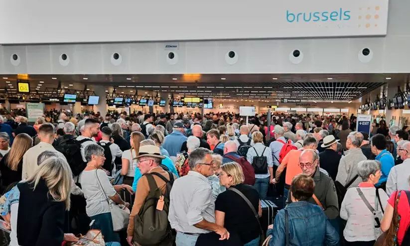 Cyber attack,European airports,Heathrow Airport,Brussels Airport,സൈബർ ആക്രമണം,ഹീത്രു, ബ്രസൽസ്,വിമാനത്താവളം