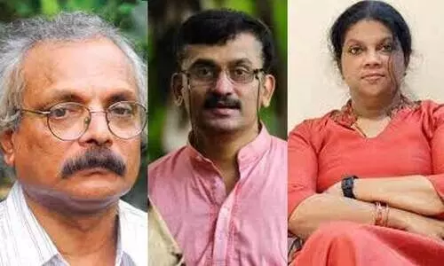 ക്രോ​സ്‌​വേ​ഡ് ബു​ക്ക് പു​ര​സ്കാ​രം; എം.​ മു​കു​ന്ദ​ൻ, മ​നോ​ജ് കു​റൂ​ർ, ജി​സ ജോ​സ് പ​ട്ടി​ക​യി​ൽ