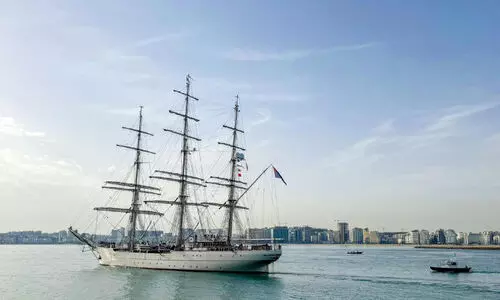 ‘ശബാബ് ഒമാൻ -രണ്ട്’ ടാൻജിയർ വിട്ടു; ഇനി അൽമേരിയയിലേക്ക്