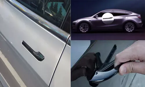 ജീവനെടുക്കുന്ന അപകടകാരിയായി ടെസ്‌ലയുടെ ഡോർ ഹാൻഡിലുകൾ; പുനഃർ രൂപകൽപനക്കു സാധ്യത