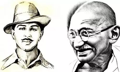 ഭഗത് സിങ് ചിരിക്കുന്നു