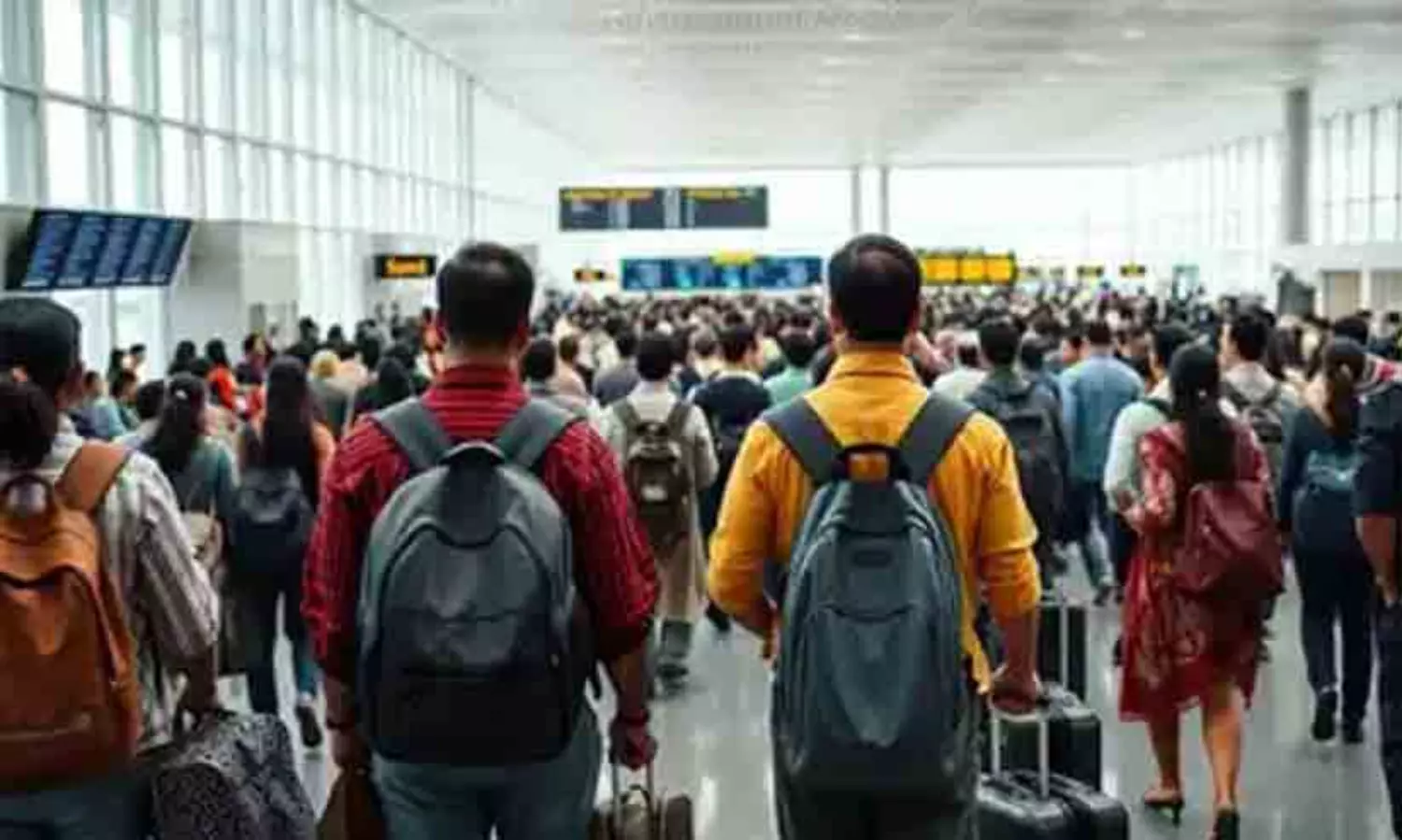 വർഷങ്ങളുടെ ഇടവേളക്കിടെ നാട്ടിലെത്തിയ മക്കൾ വിവാഹം പോലും മാറ്റിവെച്ച് മടക്ക യാത്രക്കുള്ള വിമാനടിക്കറ്റിനായി വരി നിൽക്കുന്നു; കണ്ണീരണിഞ്ഞ് അമ്മമാർ