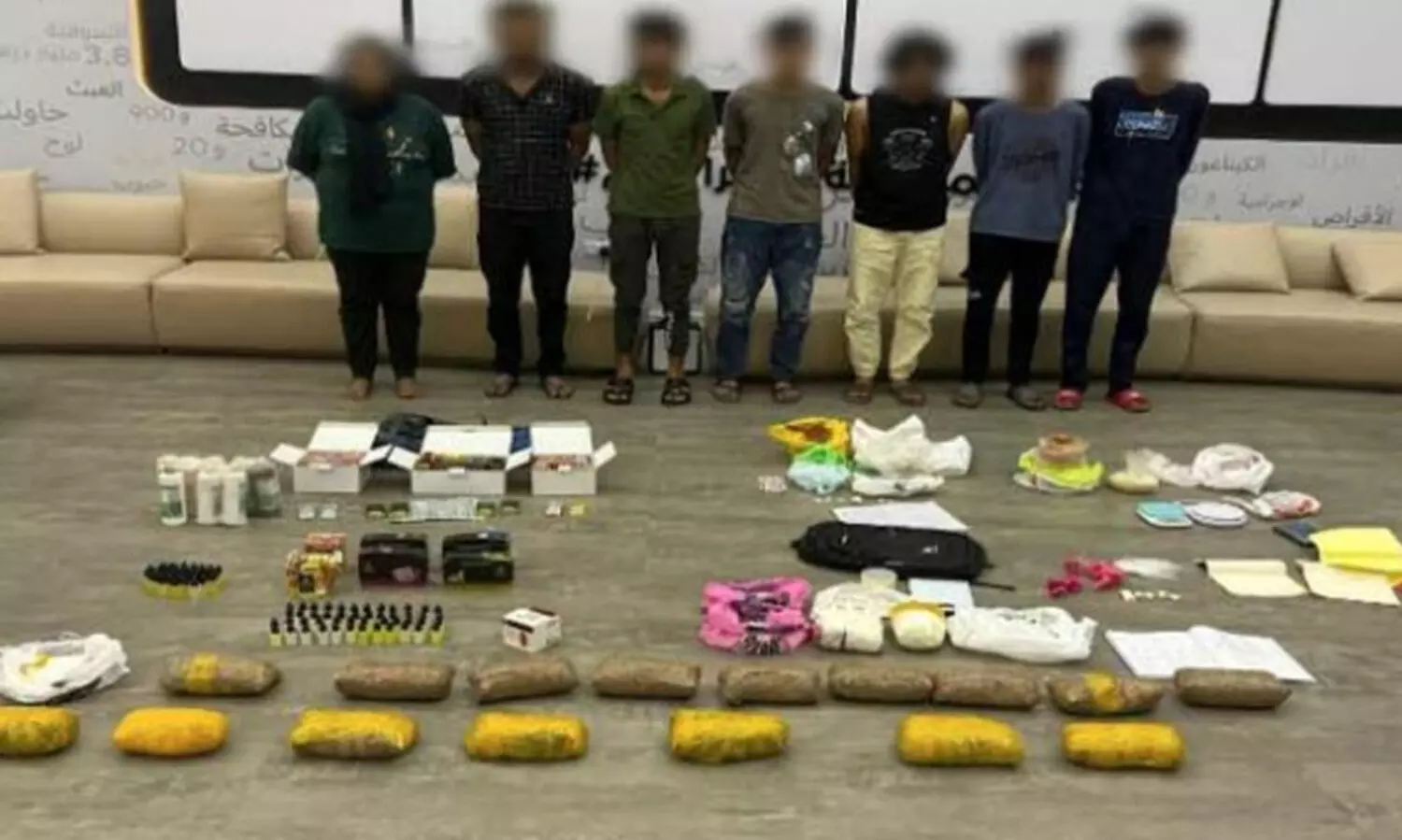 മയക്കുമരുന്ന്​ കടത്ത്​: ദുബൈയിൽ ഏഴംഗസംഘം പിടിയിൽ