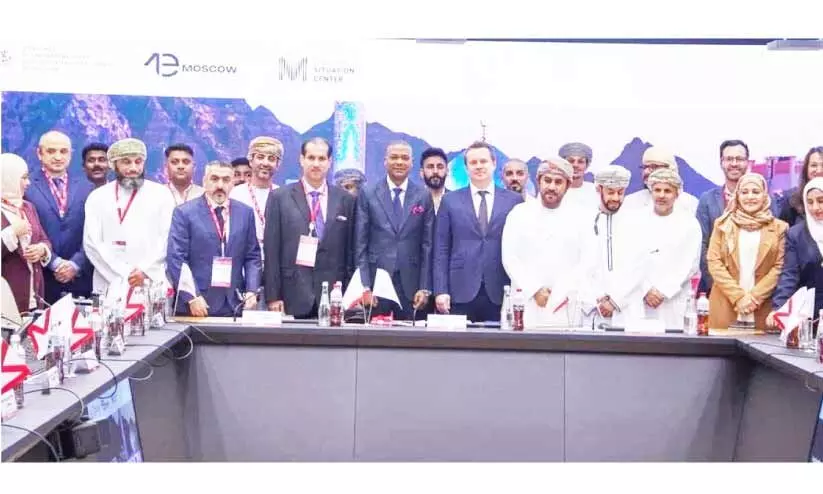 ബി​സി​ന​സ് സ​ഹ​ക​ര​ണം വ​ർ​ധി​പ്പി​ക്കാ​ൻ ഒ​മാ​നും റ​ഷ്യ​യും