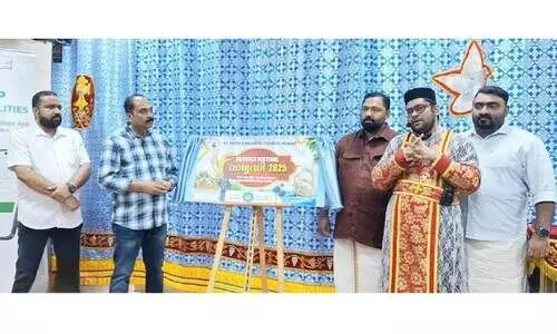 ഹാ​ർ​വെ​സ്റ്റ് ഫെ​സ്റ്റി​വ​ൽ ഫ്ല​യ​ർ പ്ര​കാ​ശ​നം