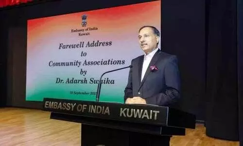 ഇ​ന്ത്യ​ൻ സ​മൂ​ഹ​ത്തി​ന് ന​ന്ദി​യും ക​ട​പ്പാ​ടും അ​റി​യി​ച്ച് അം​ബാ​സ​ഡ​ർ