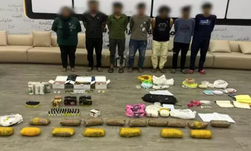 മയക്കുമരുന്ന്​ കടത്ത്​: ദുബൈയിൽ ഏഴംഗസംഘം പിടിയിൽ