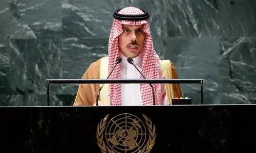 എല്ലാ അന്താരാഷ്ട്ര വേദികളിലും ഫലസ്തീൻ വിഷയം സൗദിയുടെ മുൻഗണന -വിദേശകാര്യ മന്ത്രി