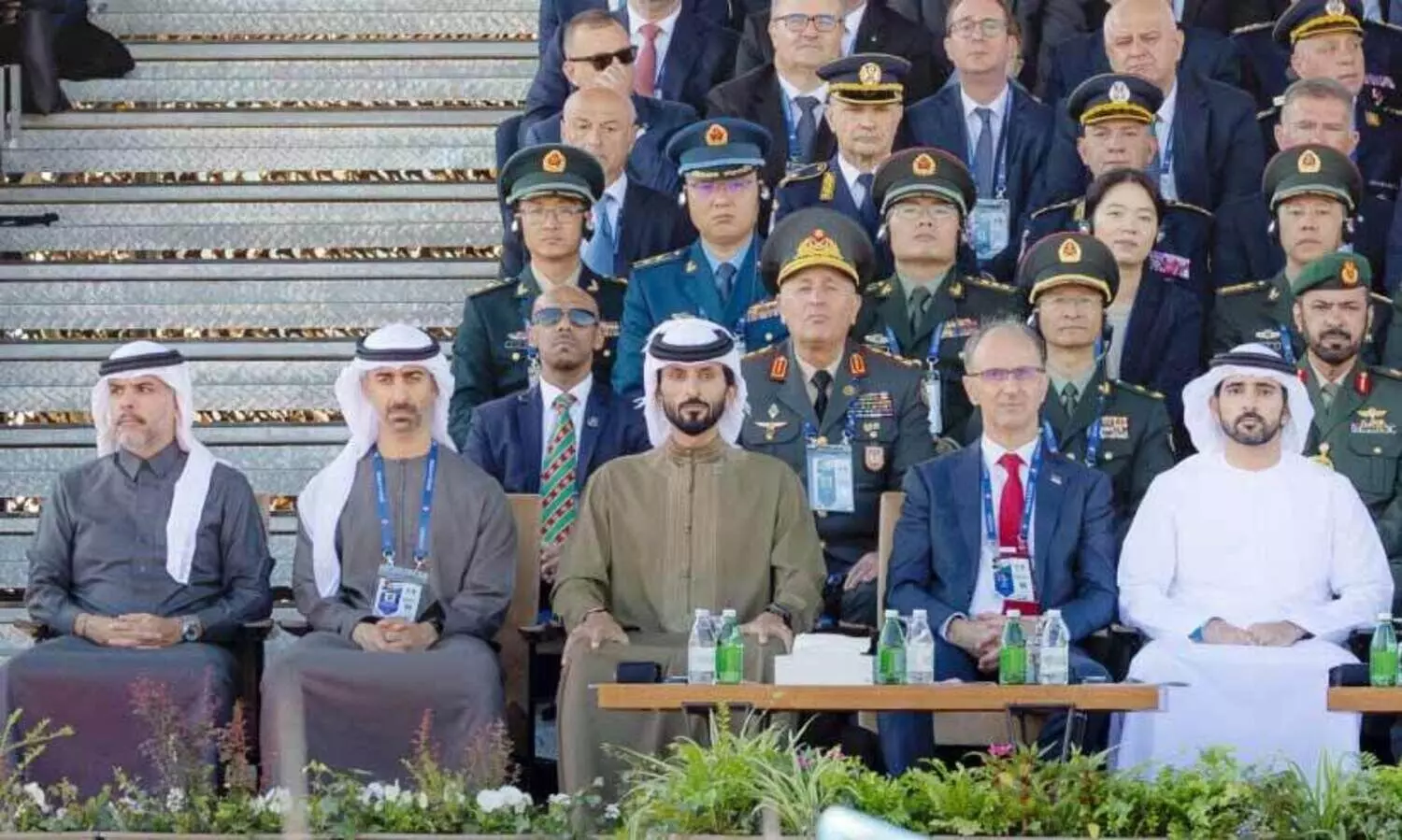 ‘പ​വ​ർ ഓ​ഫ് യൂ​നി​റ്റി’ സൈ​നി​ക പ​രേ​ഡി​ൽ പ​ങ്കെ​ടു​ത്ത് ശൈ​ഖ് നാ​സ​ർ