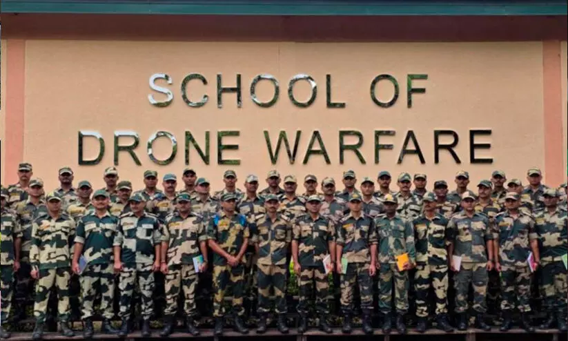 BSF,Border Security Force,Drone warfare,Drone school,First drone warfare school, ബി.എസ്.എഫ്, യുദ്ധസ്കൂൾ, ഡ്രോൺ BSF,Border Security Force,Drone warfare,Drone school,First drone warfare school, ബി.എസ്.എഫ്, യുദ്ധസ്കൂൾ, ഡ്രോൺ