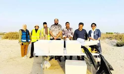 ജ​ന​ബി​യ, മാ​ൽ​ക്കി​യ ബീ​ച്ചു​ക​ളി​ൽ ശു​ചീ​ക​ര​ണ യ​ജ്ഞം