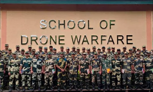 BSF,Border Security Force,Drone warfare,Drone school,First drone warfare school, ബി.എസ്.എഫ്, യുദ്ധസ്കൂൾ, ഡ്രോൺ