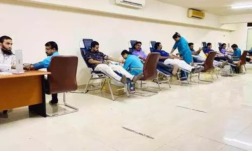 പി.സി.ഡബ്ല്യു.എഫ് രക്തദാന ക്യാമ്പ്