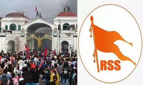 നേപ്പാളിലെ പ്രക്ഷോഭം ആർ.എസ്.എസിന് അത്ര പിടിച്ചിട്ടില്ല;  ഇതുപോലുള്ള ഗൂഢാലോചനയെ ചെറുക്കാൻ ഹിന്ദു സമൂഹം ശക്തിപ്പെടണമെന്ന്..