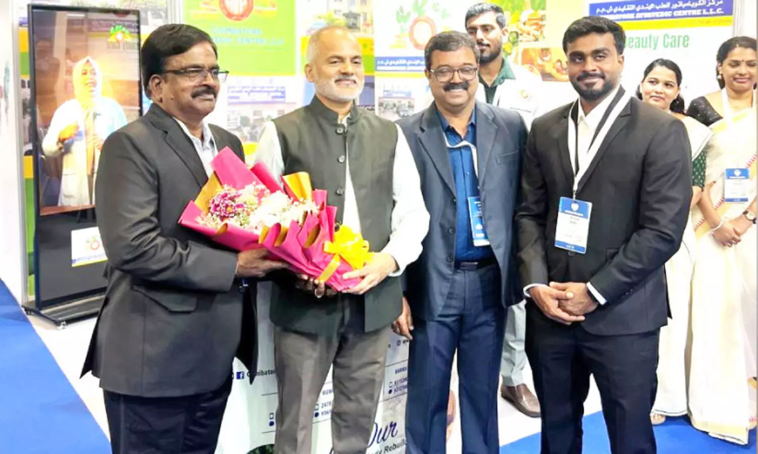 ഹെ​ൽ​ത്ത് എ​ക്സ്​പോയിൽ പ​ങ്കാ​ളി​യാ​യി കോ​യ​മ്പ​ത്തൂ​ർ ആ​യു​ർ​വേ​ദി​ക് സെ​ന്റ​റും