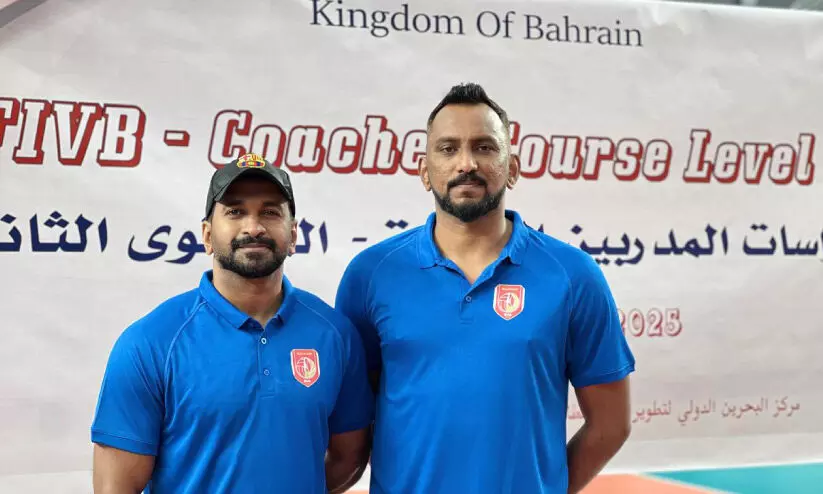 അന്താരാഷ്ട്ര വോളി പരിശീലക സർട്ടിഫിക്കറ്റ് നേടി മലയാളികൾ അന്താരാഷ്ട്ര വോളി പരിശീലക സർട്ടിഫിക്കറ്റ് നേടി മലയാളികൾ