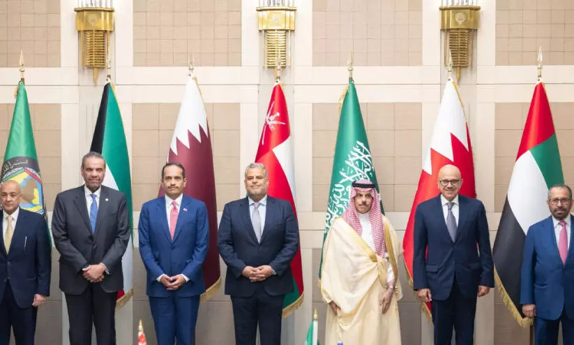 ജി.​സി.​സി വി​ദേ​ശ​കാ​ര്യ മ​ന്ത്രി​മാ​രു​ടെ യോ​ഗം ചേ​ർ​ന്നു