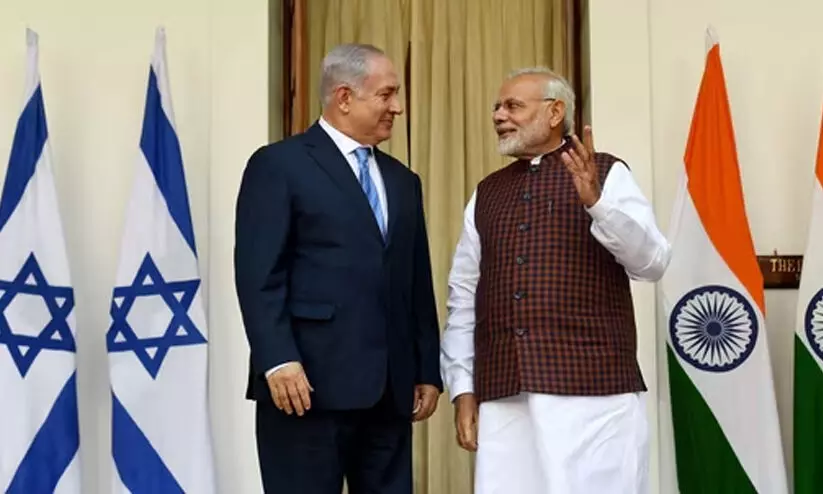 Narendra modi, Nethanyahu