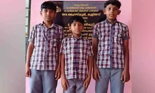 ഈ കണ്ണട ആരും എടുക്കരുത്; ഇതിന്റെ ഉടമസ്ഥൻ എടുത്തോളും -വൈറലായി ആദിയുടെയും പാച്ചുവിന്റെയും ശങ്കുവിന്റെയും കുറിപ്പ്