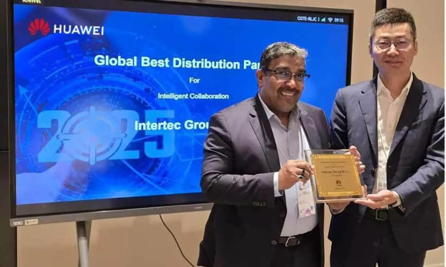 ഹു​വാ​യ് ഇ​ന്റ​ലി​ജ​ന്റ് കൊ​ളാ​ബ​റേ​ഷ​ൻ