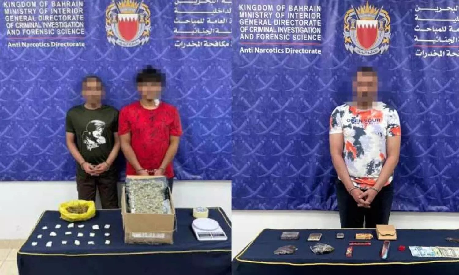 ബ​ഹ്‌​റൈ​നി​ൽ വ​ൻ മ​യ​ക്കു​മ​രു​ന്ന് വേ​ട്ട; 19 പേ​ർ പി​ടി​യി​ൽ