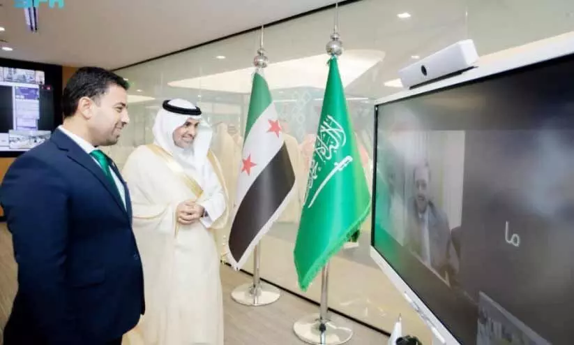 സൗ​ദി​യും സി​റി​യ​യും ആ​രോ​ഗ്യ​രം​ഗ​ത്ത് ഡി​ജി​റ്റ​ൽ ലി​ങ്ക് പ​ദ്ധ​തി​ക്ക്