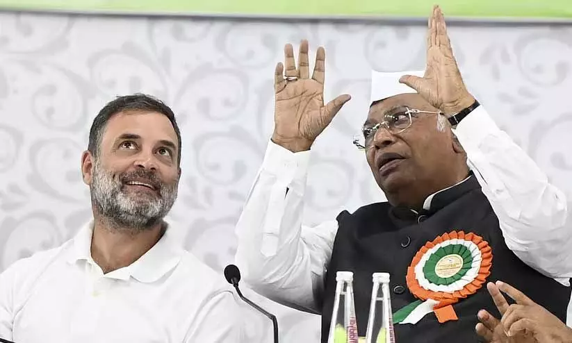 രാഹുൽ ഗാന്ധിയുടെ കൂടുതൽ വെളിപ്പെടുത്തലുണ്ടാകും, ഹൈഡ്രജൻ ബോംബിലൊതുങ്ങില്ല, വരുന്നത് പ്ലൂട്ടോണിയം ബോംബ് -കോൺഗ്രസ്