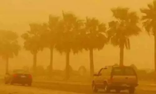 രാ​ജ്യ​ത്ത് കാ​ലാ​വ​സ്ഥ​മാ​റ്റ ല​ക്ഷ​ണം; ഇ​ന്ന് പൊ​ടി​പ​ട​ല​ത്തി​നും കാ​റ്റി​നും സാ​ധ്യ​ത