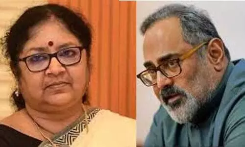 മാധ്യമപ്രവർത്തകരും ജനങ്ങളും വിനീത വിധേയരായി നിൽക്കണമെന്ന മാടമ്പി ആക്രോശങ്ങൾ കേരളത്തിൽ വിലപ്പോവില്ല’; രാജീവ് ച​ന്ദ്രശേഖരനെതിരെ മന്ത്രി ആർ. ബിന്ദു