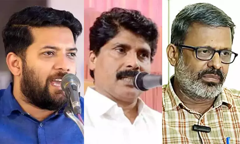 Shafi Parambil, T Siddique, EN Suresh Babu