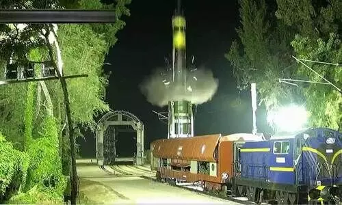 India Tests Agni-Prime Missile From Rail-Based Mobile Launcher