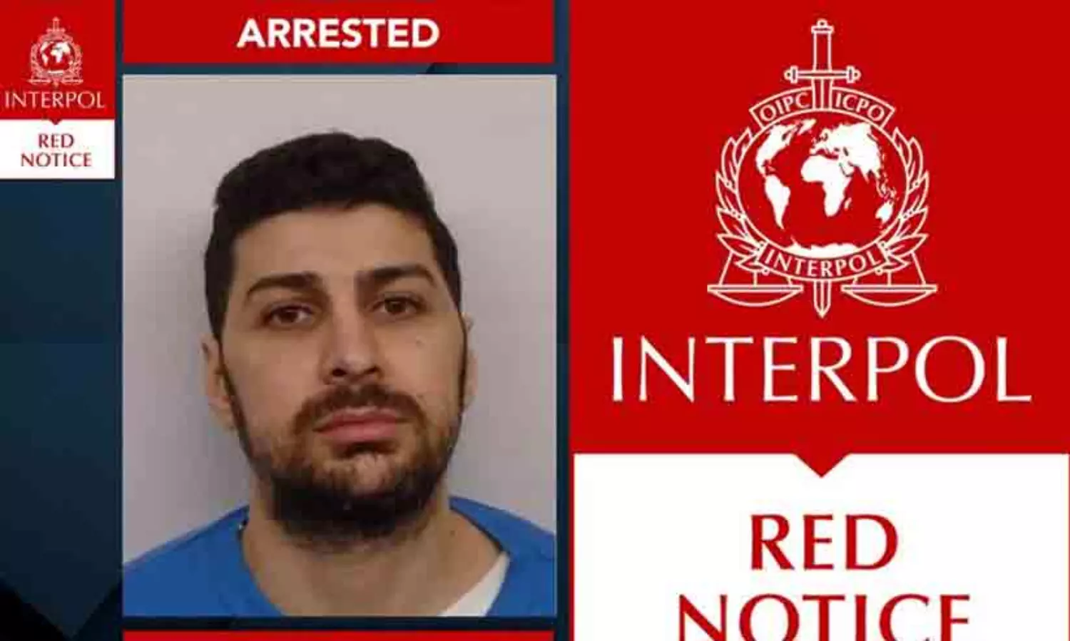 ​കാനഡയിലെ കുപ്രസിദ്ധ പിടികിട്ടാപ്പുള്ളി പിടിയിൽ