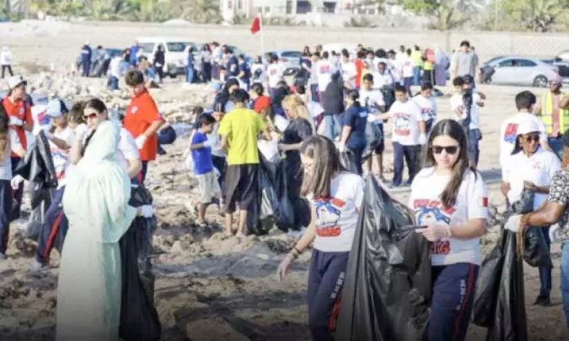 ലോക ശുചീകരണ ദിനാചരണം; 1400 കിലോഗ്രാമോളം മാലിന്യം ശേഖരിച്ചു ലോക ശുചീകരണ ദിനാചരണം; 1400 കിലോഗ്രാമോളം മാലിന്യം ശേഖരിച്ചു