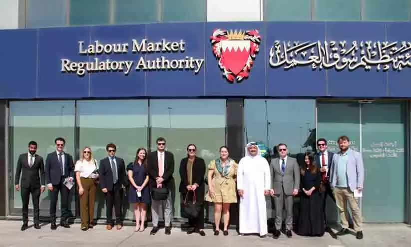 യു.എസ് കോൺഗ്രസ് പ്രതിനിധി സംഘത്തെ സ്വീകരിച്ച് എൽ.എം.ആർ.എ