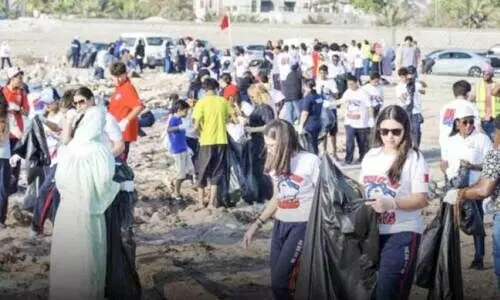 ലോ​ക ശു​ചീ​ക​ര​ണ ദി​നാ​ച​ര​ണം; 1400 കി​ലോ​ഗ്രാ​മോ​ളം മാ​ലി​ന്യം ശേ​ഖ​രി​ച്ചു