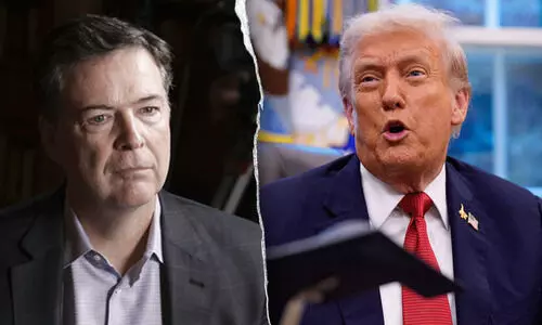 ട്രംപ് വിമർശകനായ മുൻ എഫ്.ബി.ഐ ഡയറക്ടർക്കെതിരെ കുറ്റങ്ങൾ ചുമത്തി യു.എസ് ജഡ്ജ്;   ആഘോഷ പോസ്റ്റുമായി ട്രംപ്