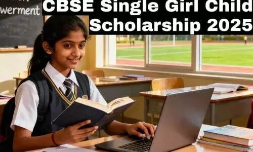 സി.ബി.എസ്.ഇ ഒറ്റ പെൺകുട്ടി സ്കോളർഷിപ്പിന് ഓൺലൈൻ അപേക്ഷ ക്ഷണിച്ചു