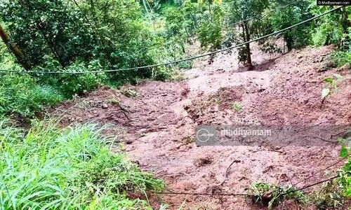 landslide in southern districts