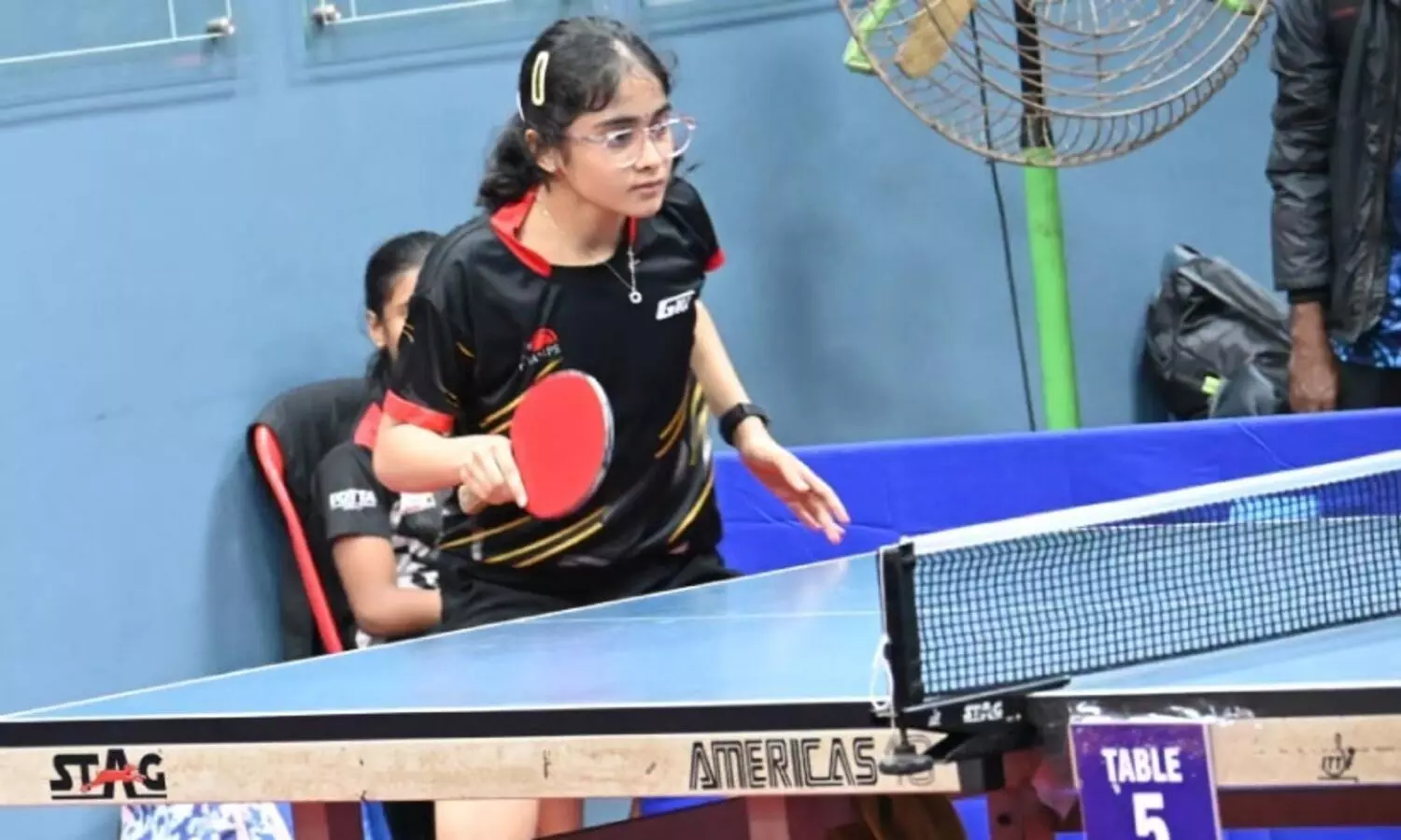 ജെ.​ഡി.​ടി ഓ​ൾ കേ​ര​ളടേ​ബി​ൾ ടെ​ന്നി​സ്: ഹ​ർ​ഷി​ത​ക്ക് ഇ​ര​ട്ട​ക്കി​രീ​ടം